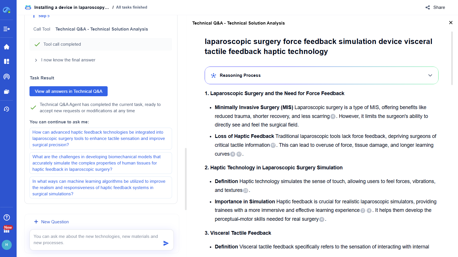 Step 4 - Obtain Professional and Data-Driven Answers