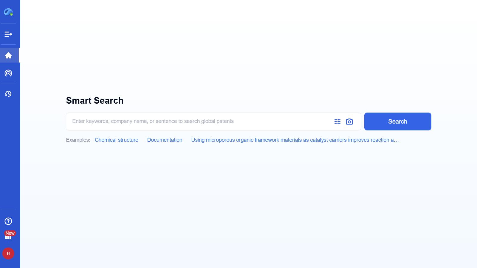 Step 1 – Enter Keywords to Start​