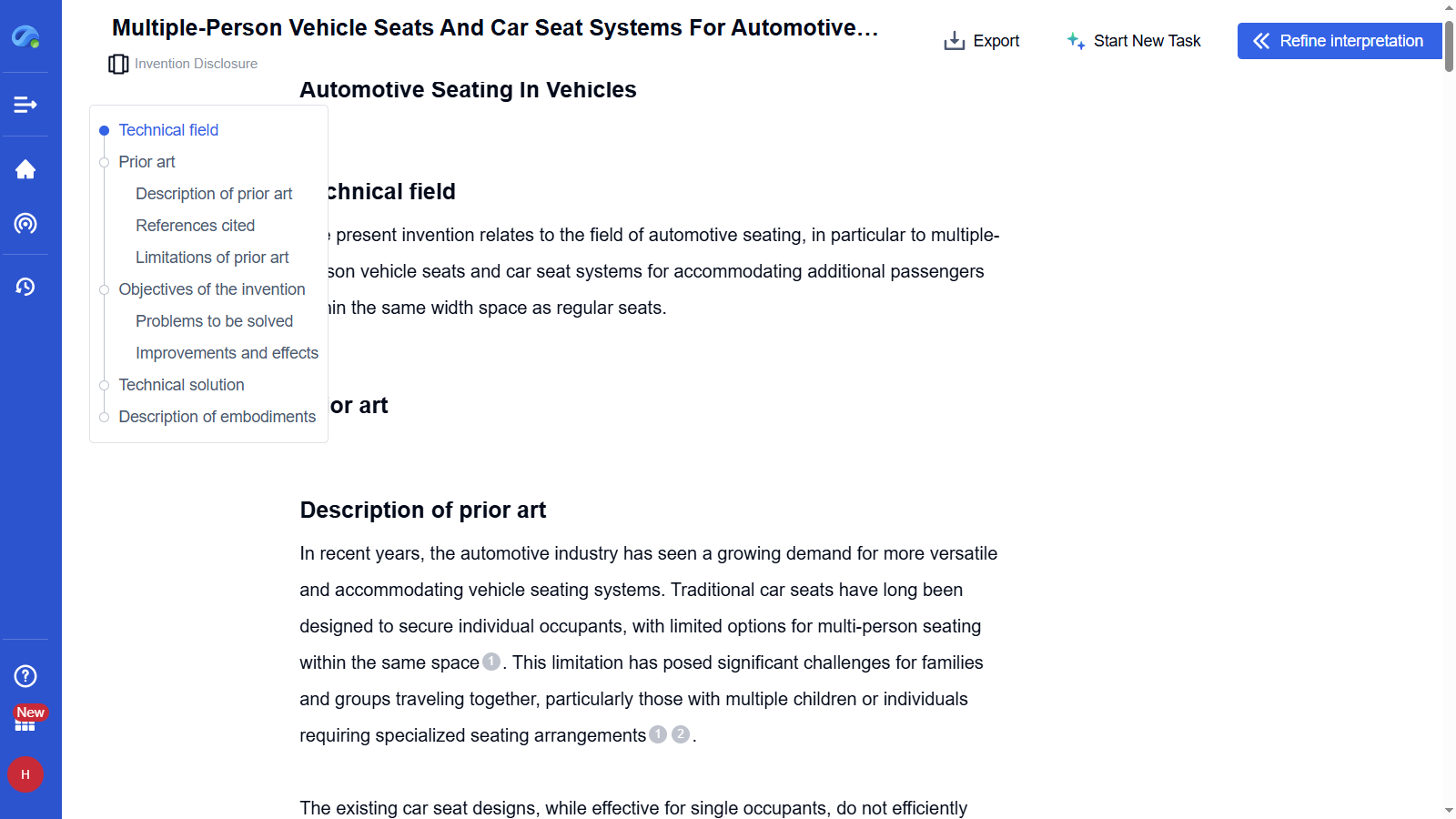 Step 3 – Review the Generated Disclosure