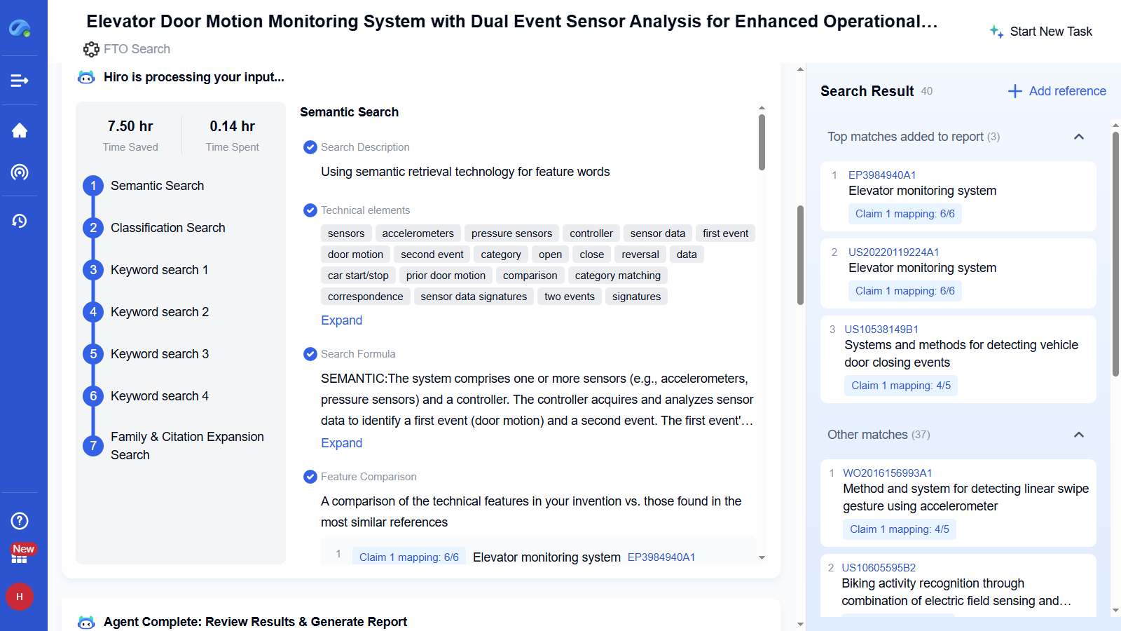 Step 3 – Launch the FTO Search