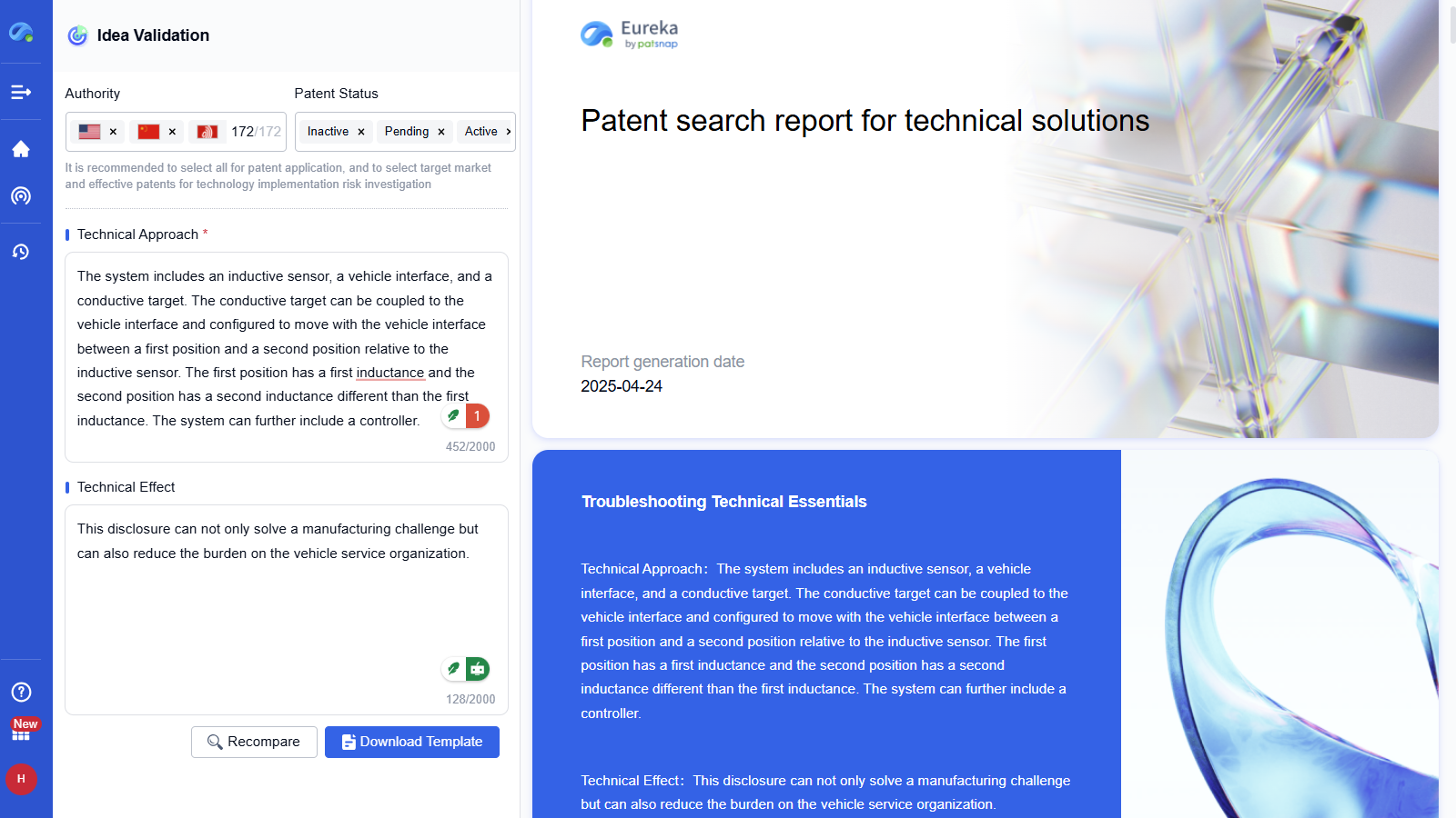 Step 4 – Download or Share Report​
